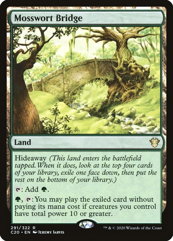 Image for Mosswort Bridge (291) (Commander 2020) (C20) - Magic: The Gathering