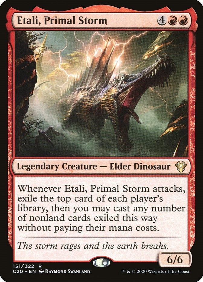 Image for Etali, Primal Storm (151) (Commander 2020) (C20) - Magic: The Gathering