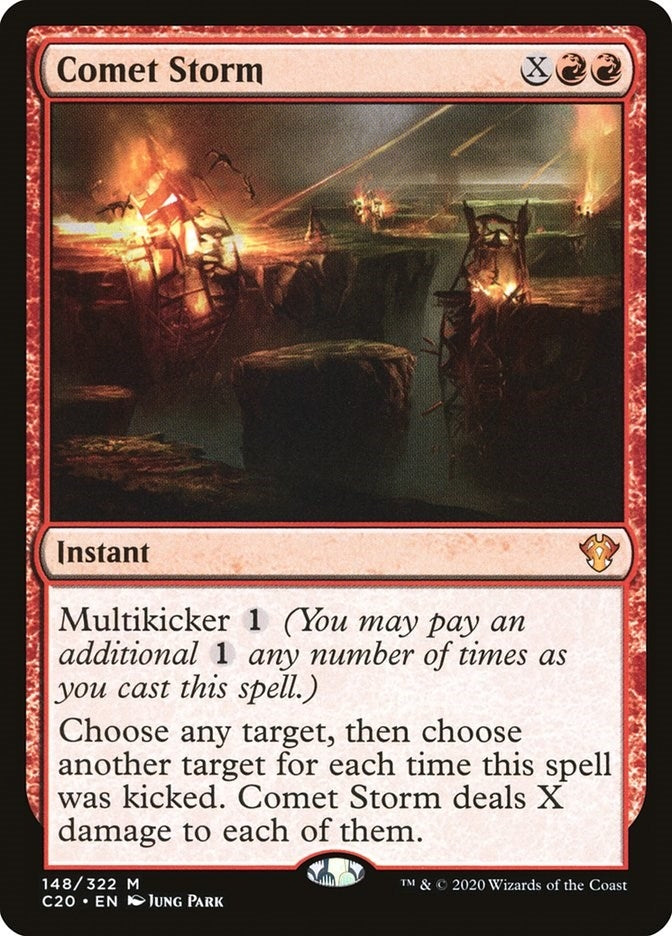 Image for Comet Storm (148) (Commander 2020) (C20) - Magic: The Gathering