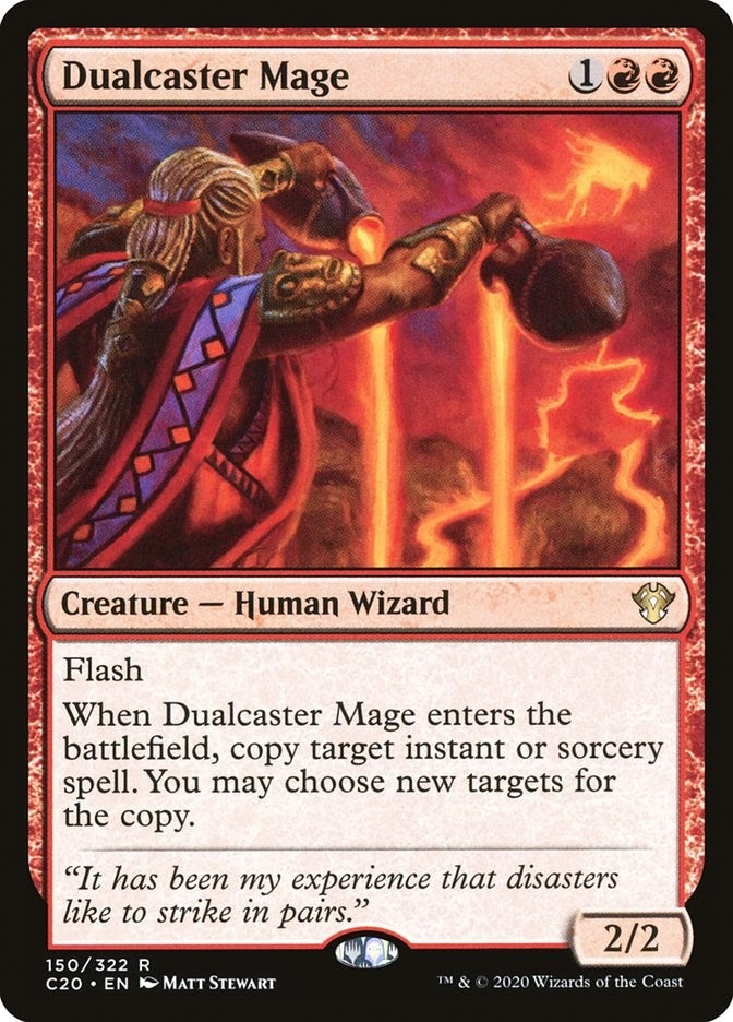 Image for Dualcaster Mage (150) (Commander 2020) (C20) - Magic: The Gathering