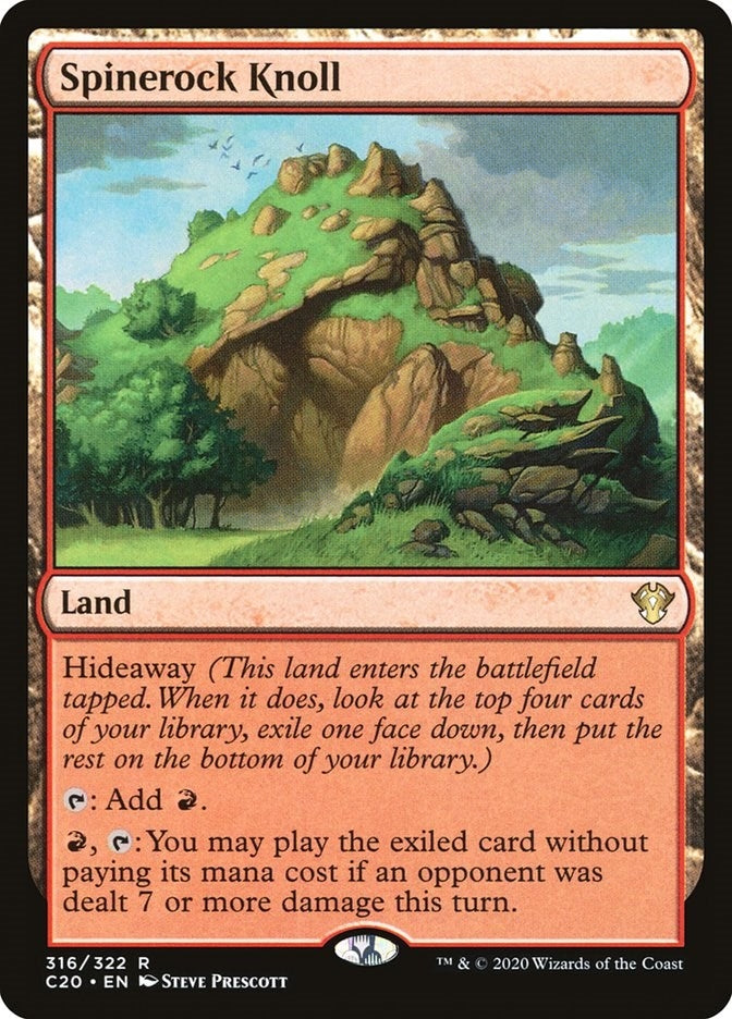 Image for Spinerock Knoll (316) (Commander 2020) (C20) - Magic: The Gathering