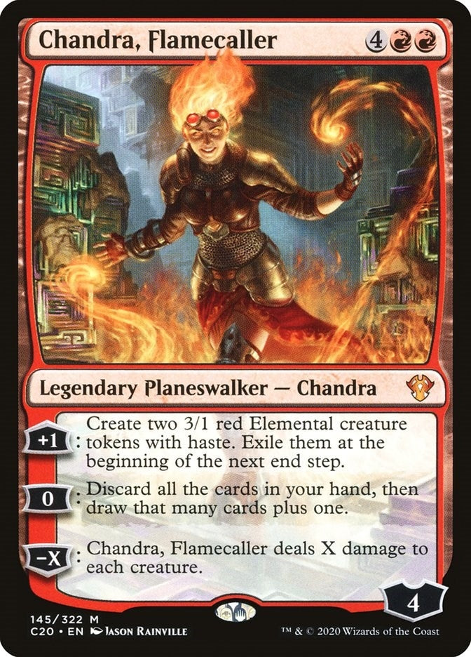 Image for Chandra, Flamecaller (145) (Commander 2020) (C20) - Magic: The Gathering