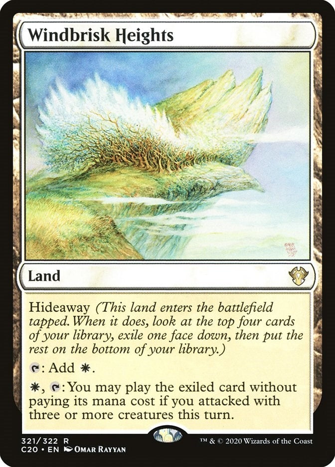 Image for Windbrisk Heights (321) (Commander 2020) (C20) - Magic: The Gathering