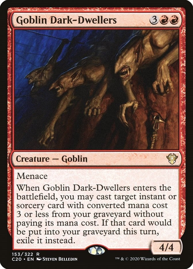 Image for Goblin Dark-Dwellers (153) (Commander 2020) (C20) - Magic: The Gathering