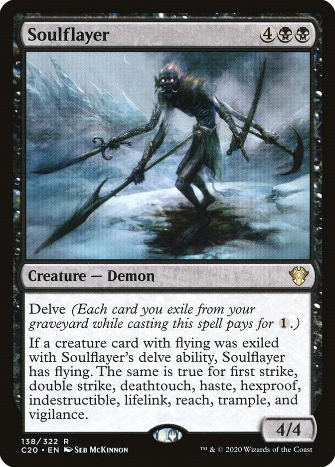 Image for Soulflayer (138) (Commander 2020) (C20) - Magic: The Gathering