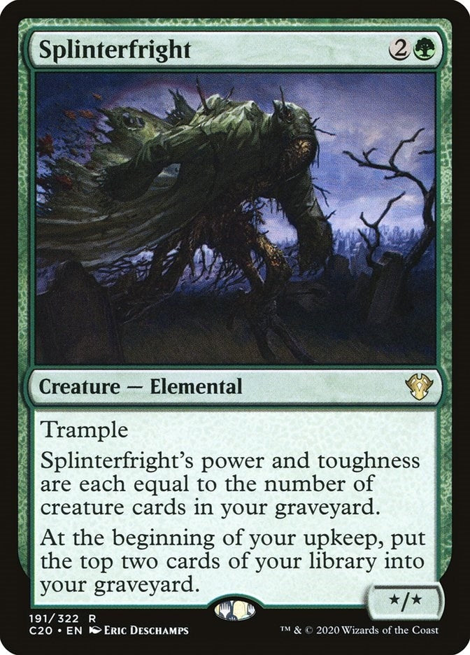 Image for Splinterfright (191) (Commander 2020) (C20) - Magic: The Gathering