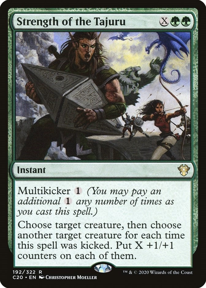 Image for Strength of the Tajuru (192) (Commander 2020) (C20) - Magic: The Gathering