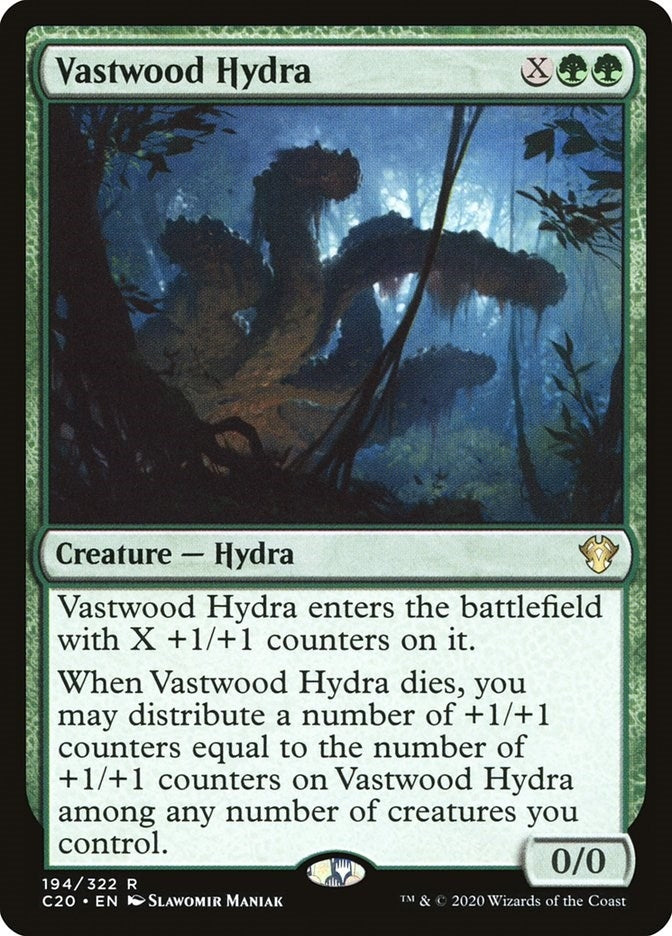 Image for Vastwood Hydra (194) (Commander 2020) (C20) - Magic: The Gathering