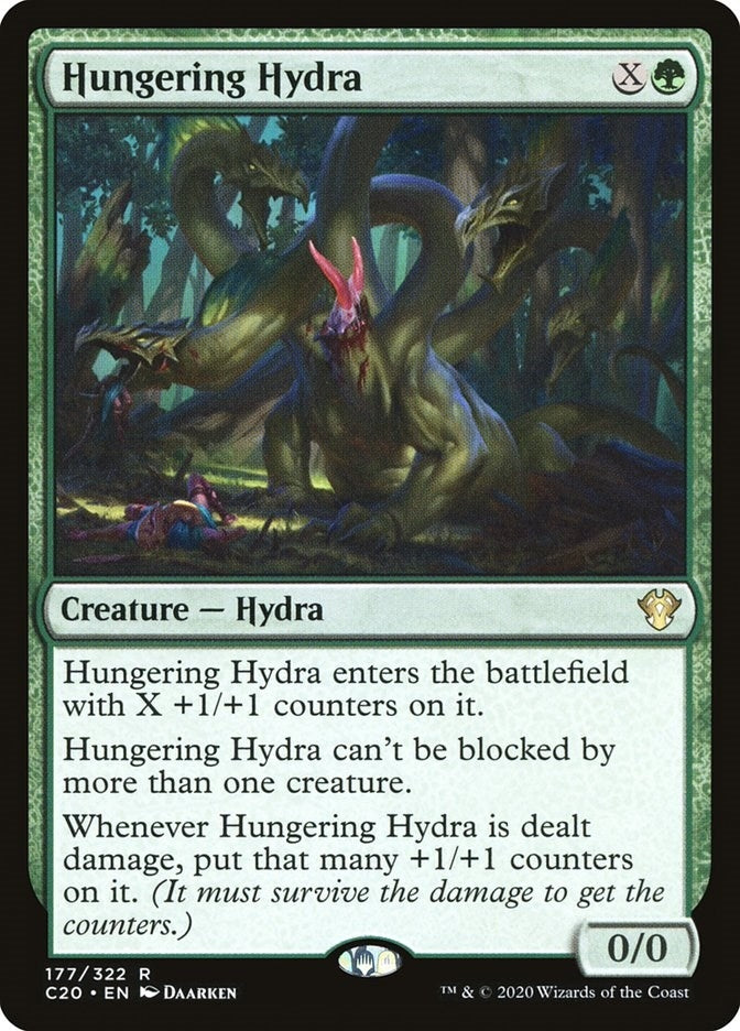 Image for Hungering Hydra (177) (Commander 2020) (C20) - Magic: The Gathering