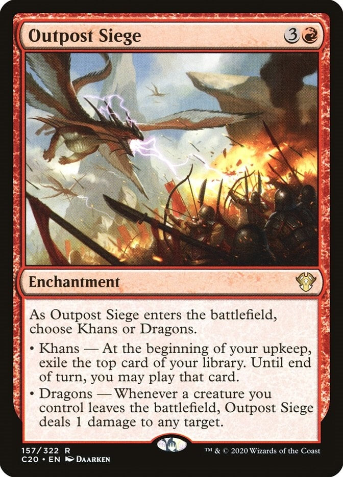 Image for Outpost Siege (157) (Commander 2020) (C20) - Magic: The Gathering