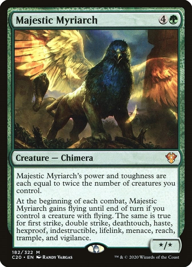 Image for Majestic Myriarch (182) (Commander 2020) (C20) - Magic: The Gathering