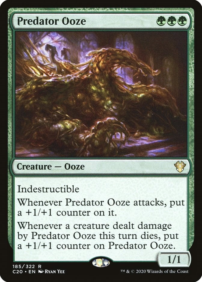Image for Predator Ooze (185) (Commander 2020) (C20) - Magic: The Gathering