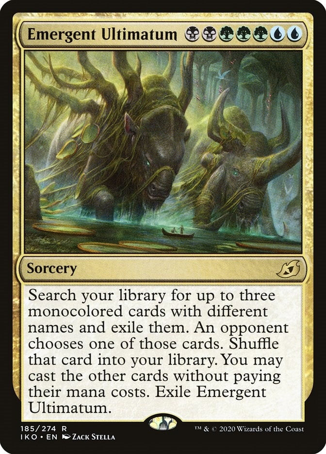 Image for Emergent Ultimatum (185) (Ikoria: Lair of Behemoths) (IKO) - Magic: The Gathering
