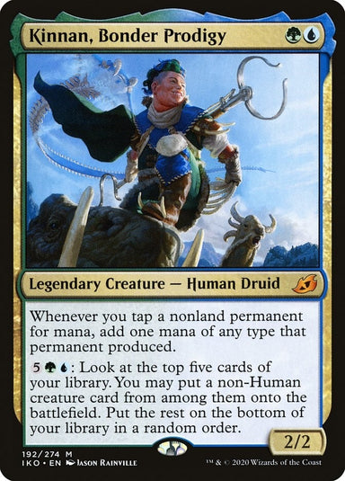 Image for Kinnan, Bonder Prodigy (192) (Ikoria: Lair of Behemoths) - Magic: The Gathering