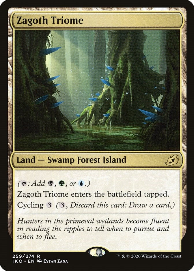 Image for Zagoth Triome (259) (Ikoria: Lair of Behemoths) (IKO) - Magic: The Gathering