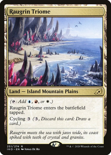 Image for Raugrin Triome (251) (Ikoria: Lair of Behemoths) (IKO) - Magic: The Gathering