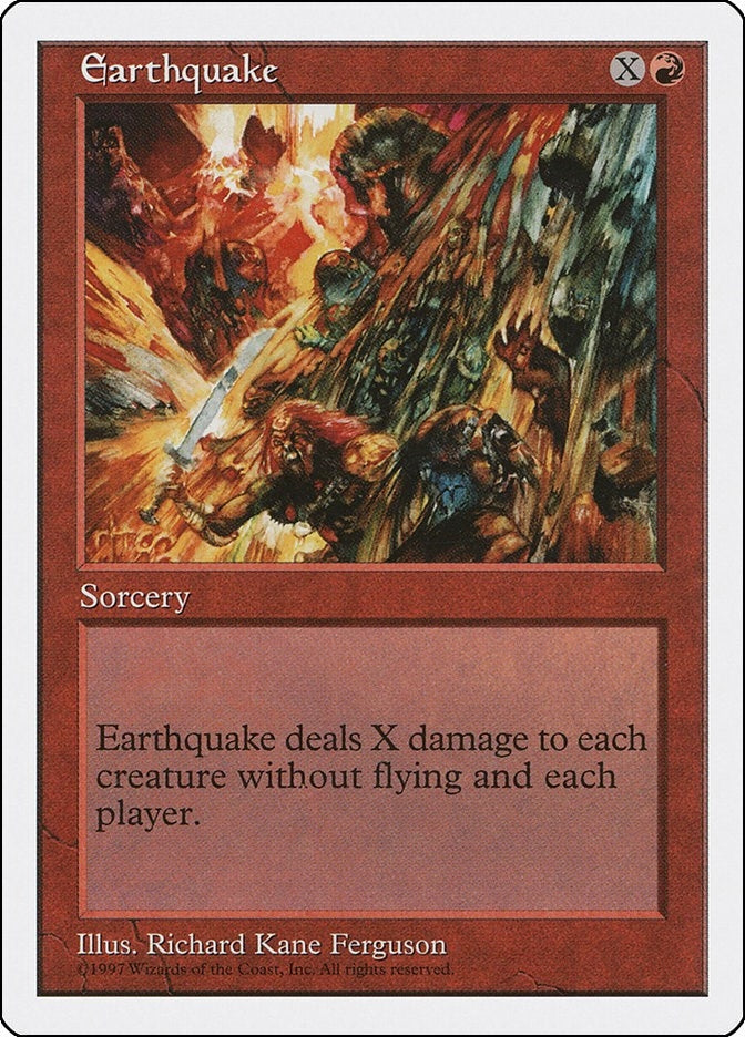 Image for Earthquake (Fifth Edition) (5ED) - Magic: The Gathering