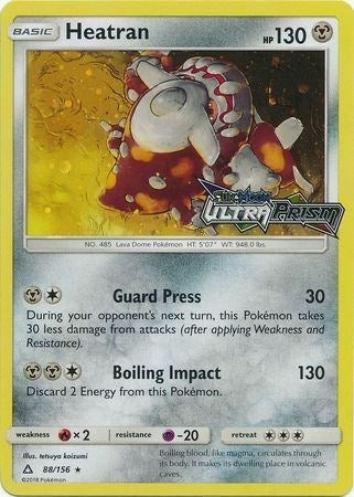 Image for Heatran - 88/156 (Prerelease) (088/156) (Alternate Art Promos) (PR) - Pokemon