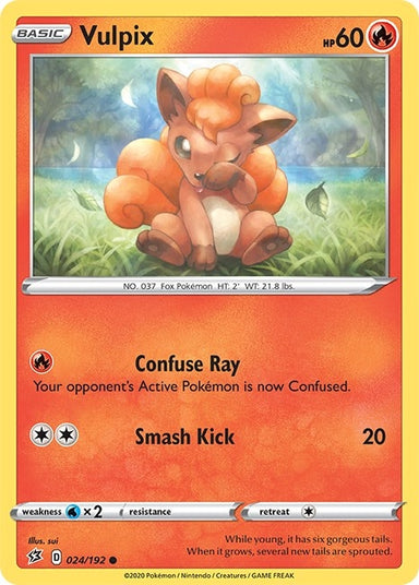 Image for Vulpix (024/192) (SWSH02: Rebel Clash) - Pokemon