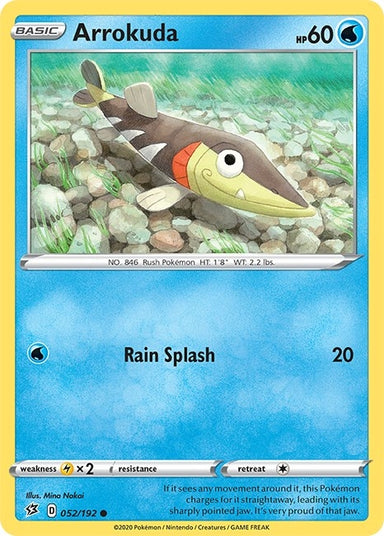 Image for Arrokuda (052/192) (SWSH02: Rebel Clash) - Pokemon