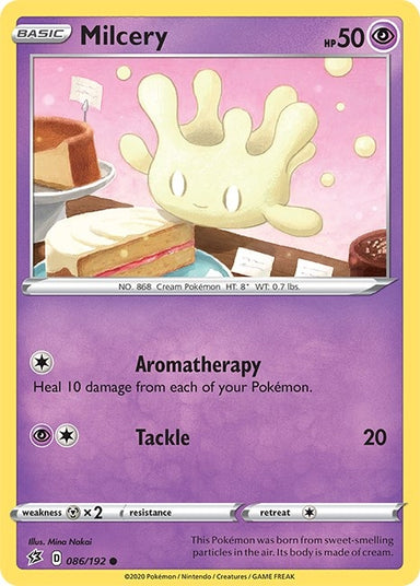 Image for Milcery (086/192) (SWSH02: Rebel Clash) - Pokemon