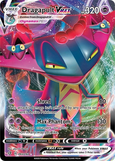 Image for Dragapult VMAX (093/192) (SWSH02: Rebel Clash) - Pokemon