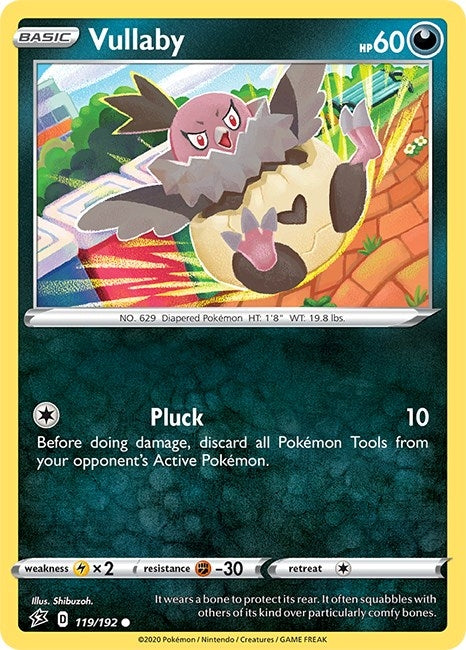 Vullaby (119/192) (SWSH02: Rebel Clash)