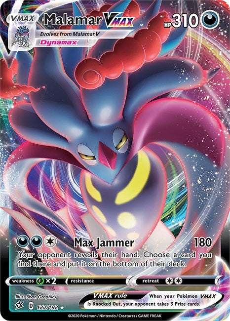 Malamar VMAX (122/192) (SWSH02: Rebel Clash)