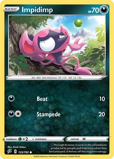 Impidimp (123/192) (SWSH02: Rebel Clash)