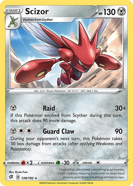 Scizor (128/192) (SWSH02: Rebel Clash)