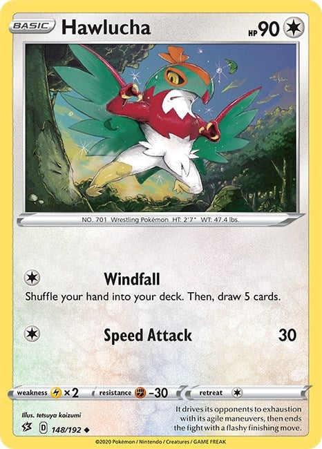 Hawlucha (148/192) (SWSH02: Rebel Clash)