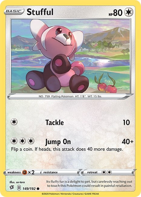 Stufful (149/192) (SWSH02: Rebel Clash)