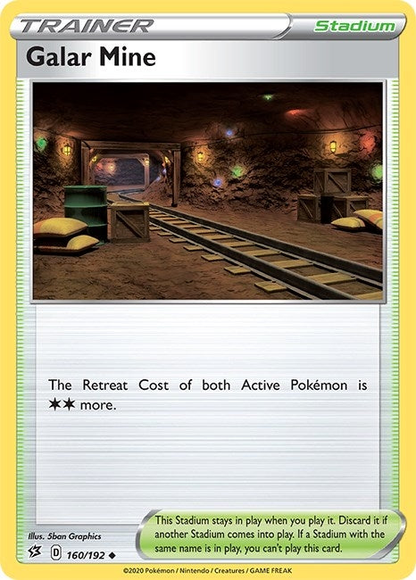Galar Mine (160/192) (SWSH02: Rebel Clash)