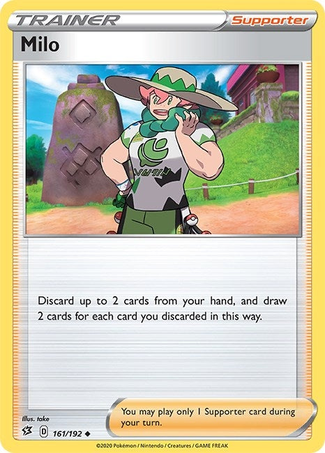 Milo (161/192) (SWSH02: Rebel Clash)