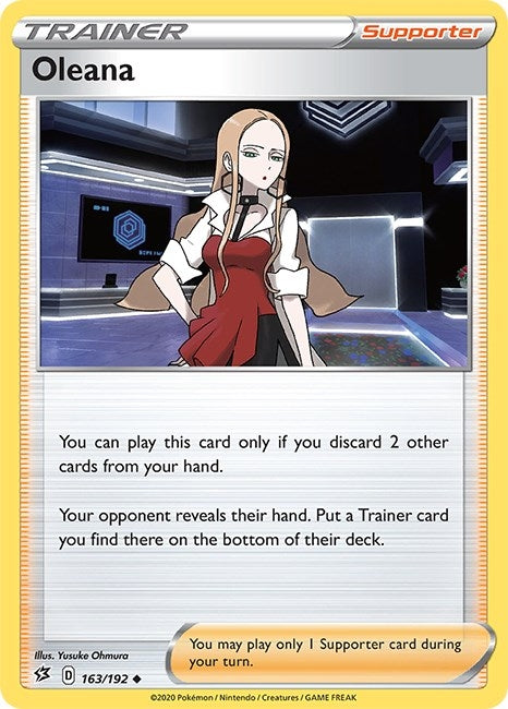 Oleana (163/192) (SWSH02: Rebel Clash)