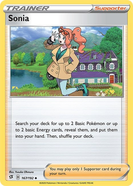 Sonia (167/192) (SWSH02: Rebel Clash)