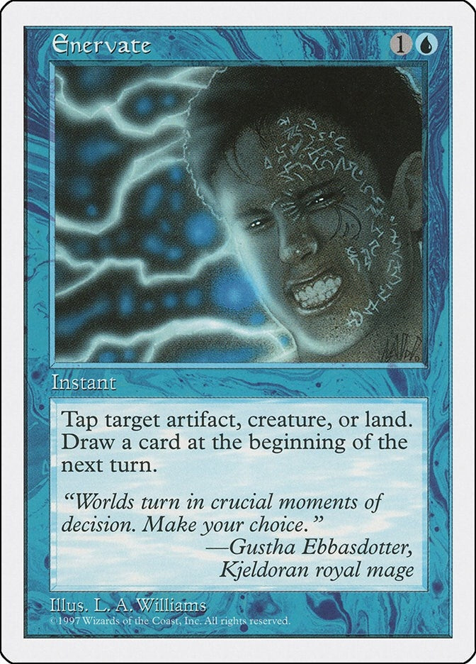 Image for Enervate (Fifth Edition) (5ED) - Magic: The Gathering