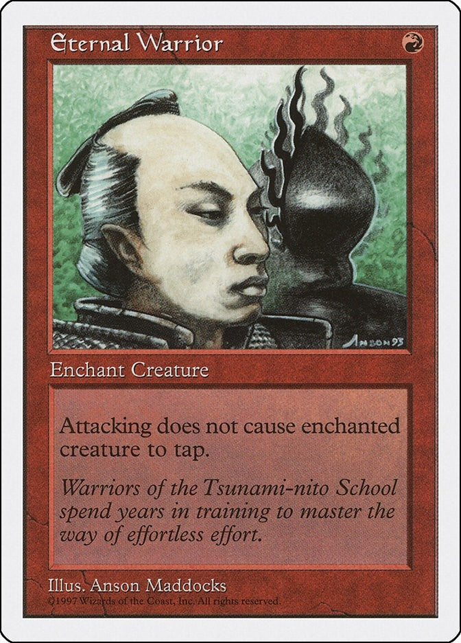 Image for Eternal Warrior (Fifth Edition) (5ED) - Magic: The Gathering
