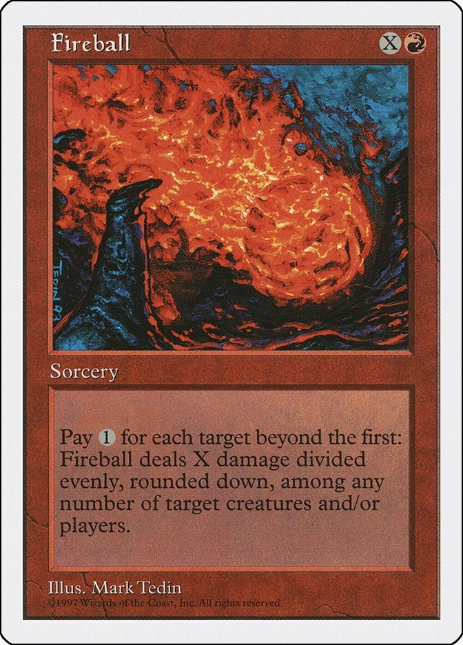 Image for Fireball (Fifth Edition) (5ED) - Magic: The Gathering