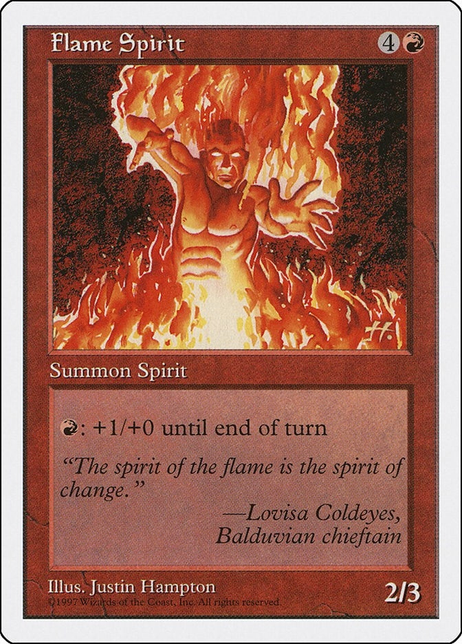 Image for Flame Spirit (Fifth Edition) (5ED) - Magic: The Gathering