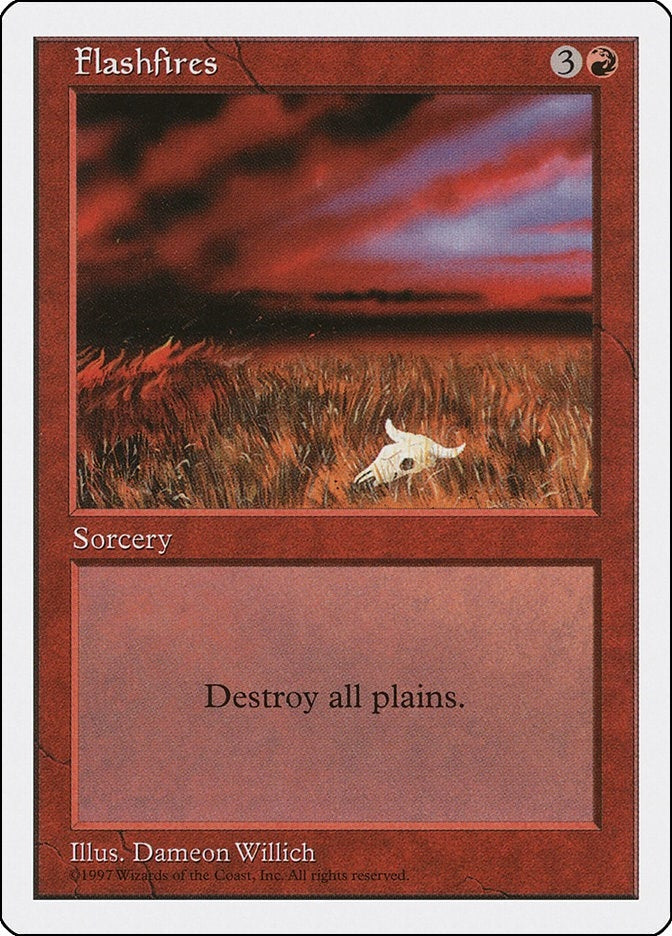 Image for Flashfires (Fifth Edition) (5ED) - Magic: The Gathering