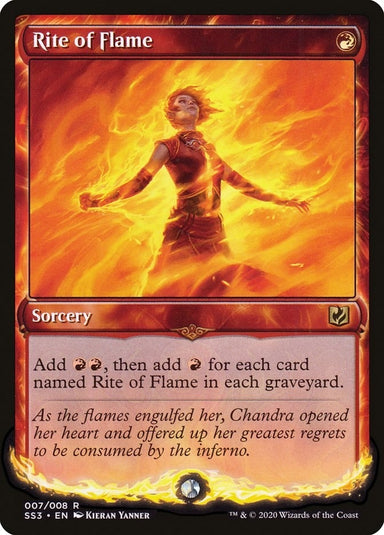 Image for Rite of Flame (7) (SS3) - Magic: The Gathering