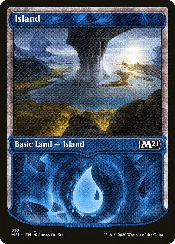 Image for Island (Showcase) (310) (M21) - Magic: The Gathering