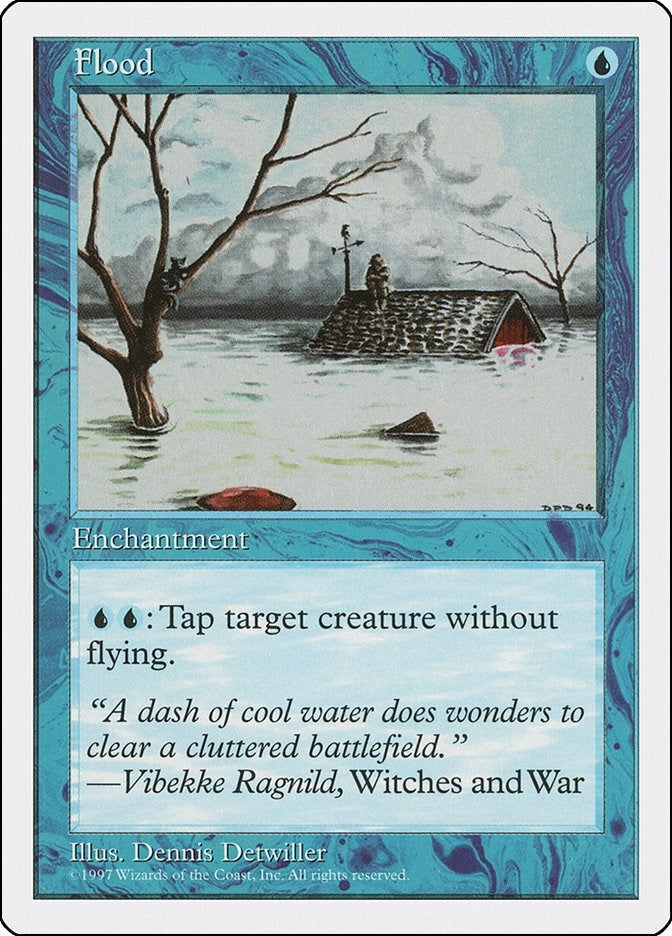 Image for Flood (Fifth Edition) (5ED) - Magic: The Gathering