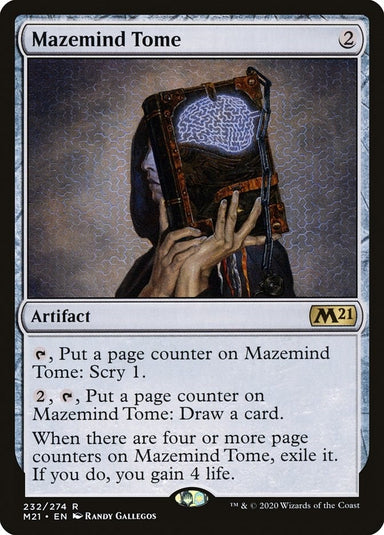 Image for Mazemind Tome (232) (M21) - Magic: The Gathering