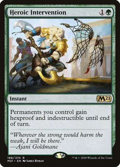 Image for Heroic Intervention (188) (M21) - Magic: The Gathering