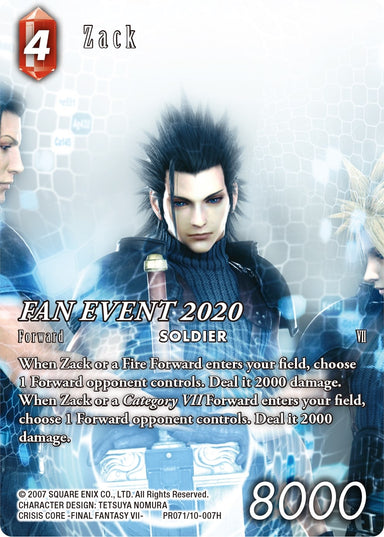 Image for Zack - PR071/007H (PR071/007H) (FF: Promo Cards) (PR) - Final Fantasy TCG