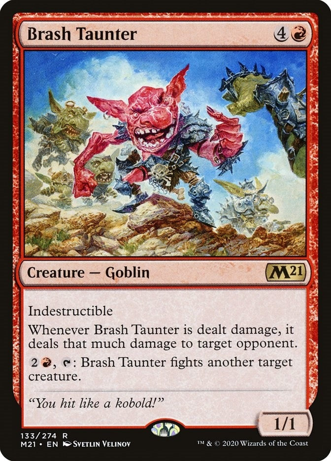 Brash Taunter (133) (Core Set 2021)