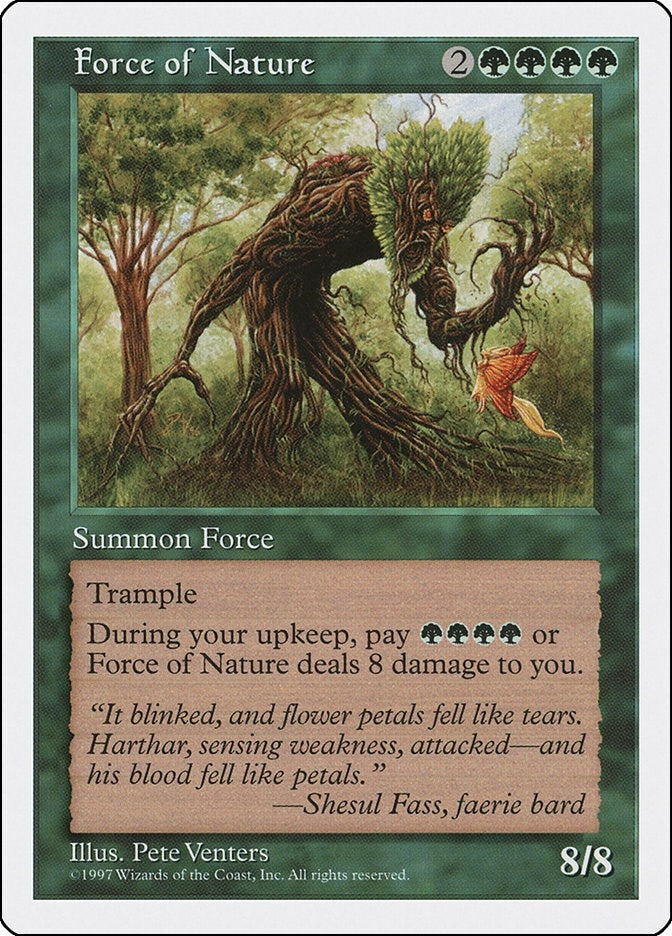 Image for Force of Nature (Fifth Edition) (5ED) - Magic: The Gathering