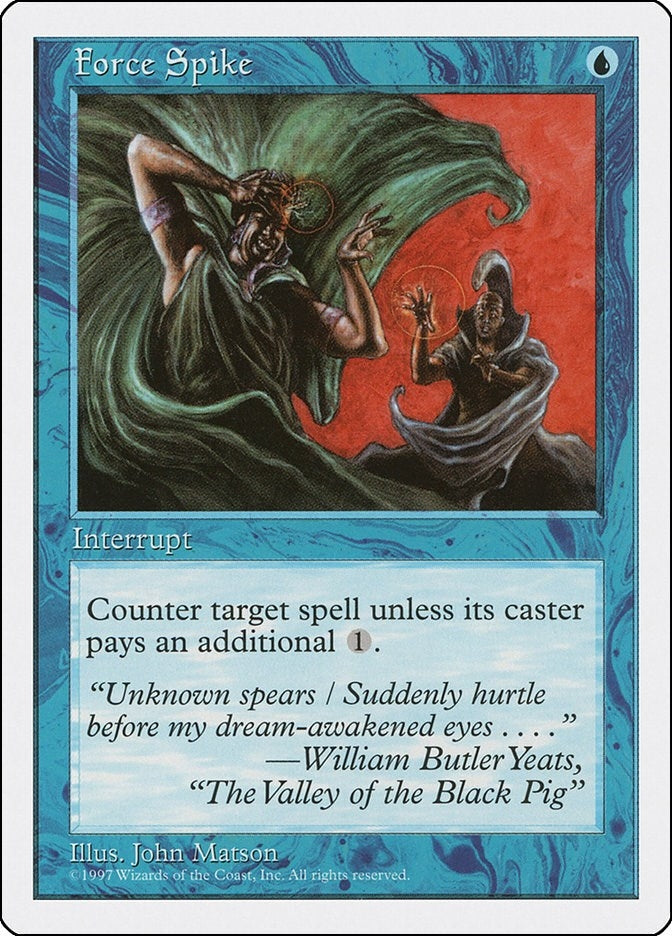 Image for Force Spike (Fifth Edition) (5ED) - Magic: The Gathering